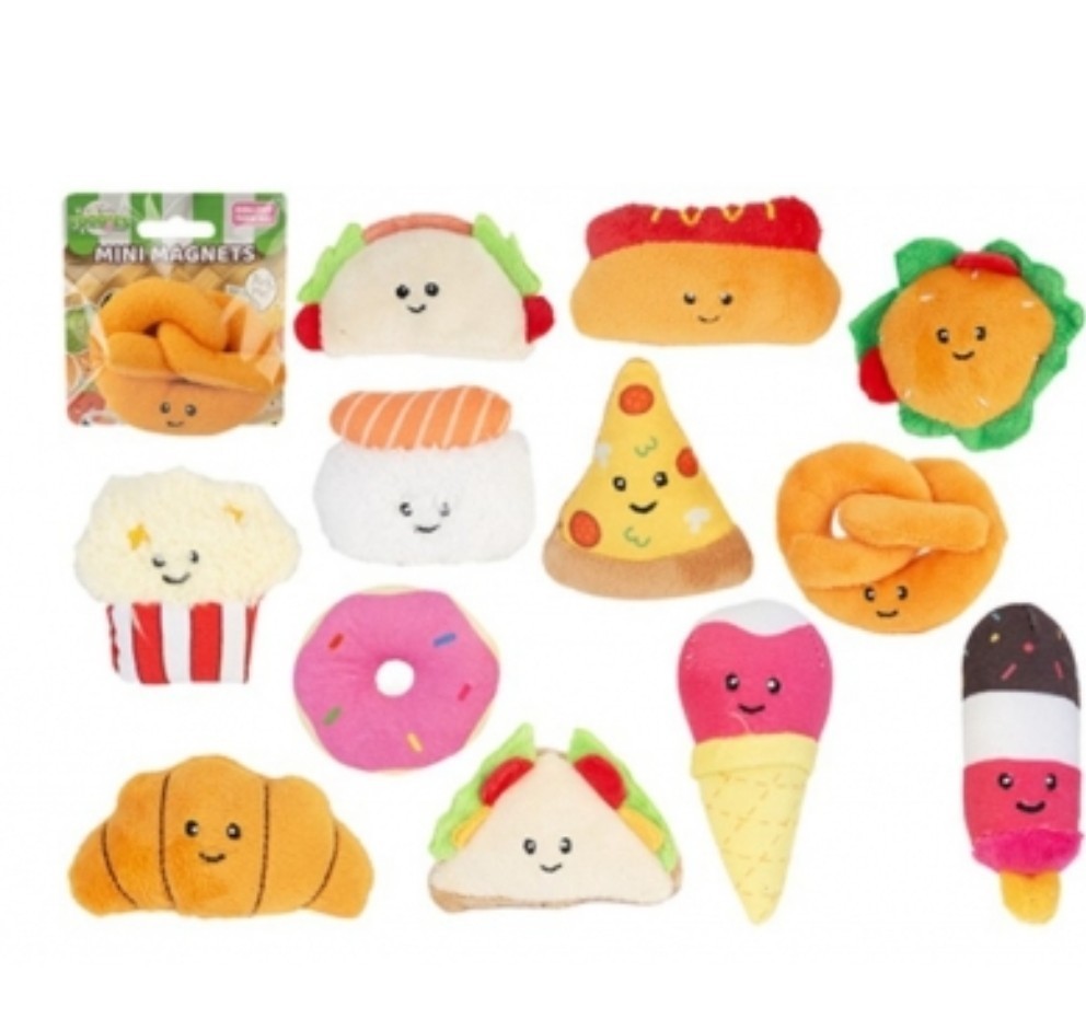 Softlings Foodies Mini Plush Food Magnets