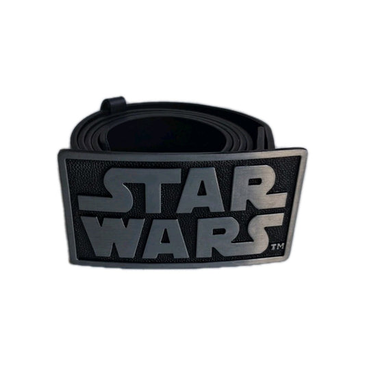 Vintage Star Wars Series Name Logo Metal Enamel Belt Buckle