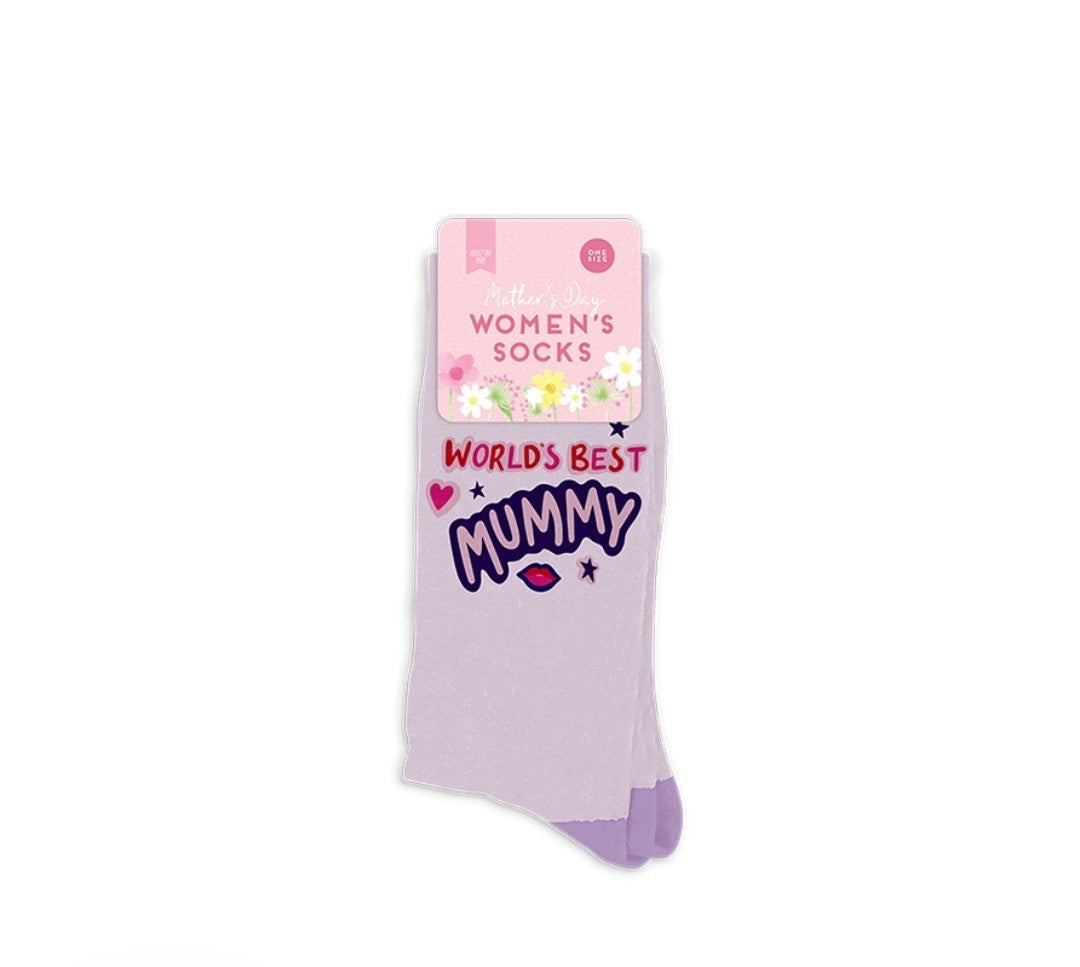 MOTHER'S DAY LADIES SOCKS - ASSORTED - GIFTS FOR MUM - GIFTS FOR GRANDMA 