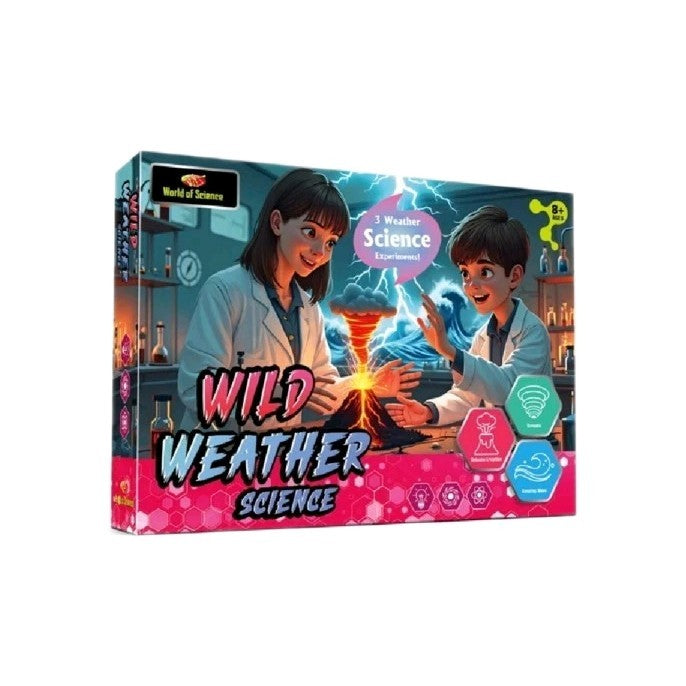 Kids Science Experiment Kit Chemistry Set Weather Volcano Education Play Set