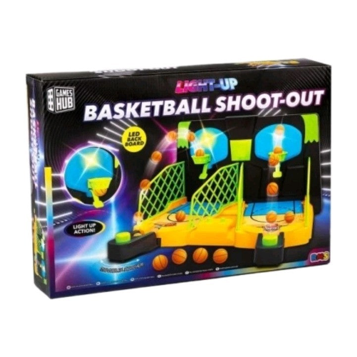 Light-up Basketball Shootout Arcade Game - 5+ - 2 player Game 