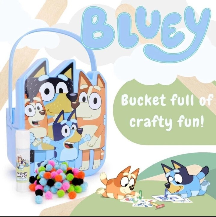 BLUEY CRAFT BUCKET ACTIVITY SET -