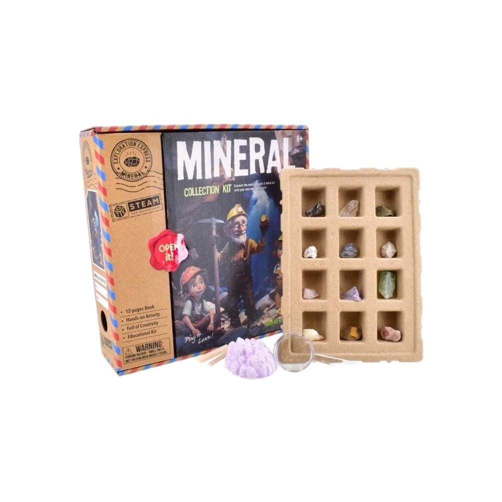 STEAM Educational Science Kits Activity Set - Mineral Science 