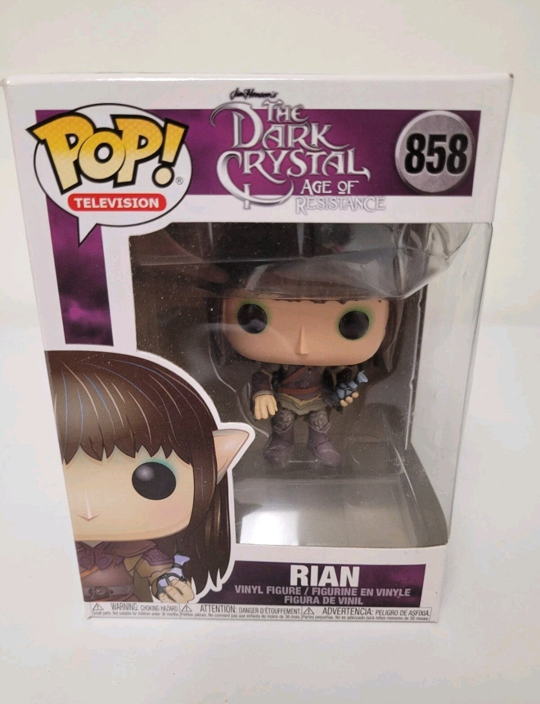 Funko Pop! RIAN The Dark Crystal Age of Resistance Vinyl Figure #858