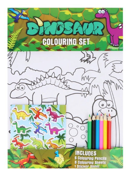 Dinosure Colouring Set