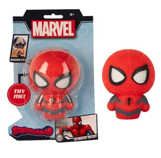 Marvel Squelchums Spider-Man – Squeeze & Stretch Fidget Toy (Bubble Filling)
