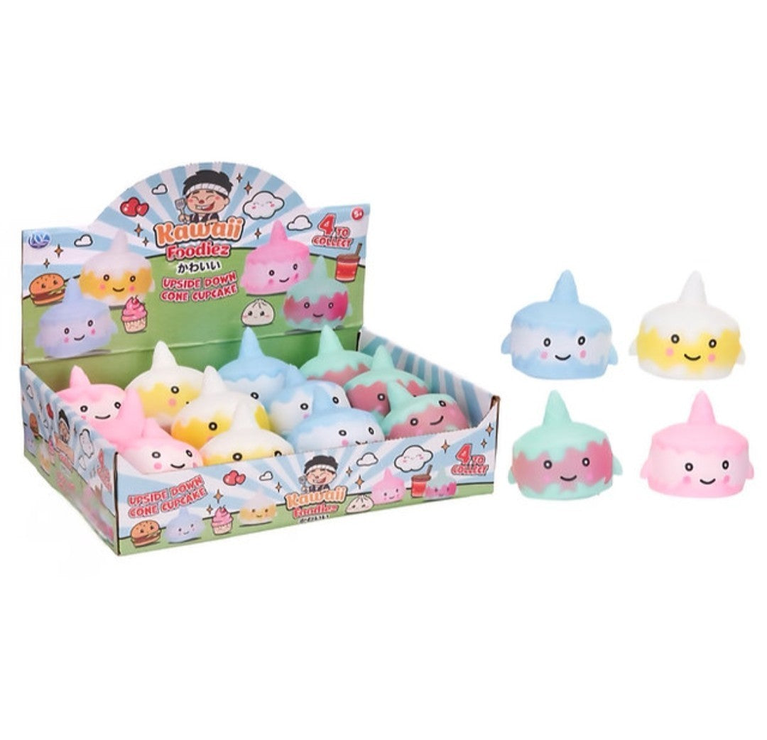 Kawaii Foodiez Upside Down Cone Cupcake Squishy - Super Squishy 8CM