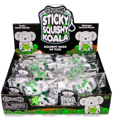 Scrunchems Sticky Squishy Koala – Taba Style Sensory Fidget Toy – Stress Relief