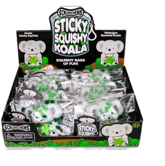 Scrunchems Sticky Squishy Koala – Taba Style Sensory Fidget Toy – Stress Relief