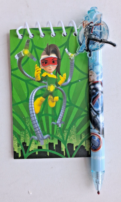 Marvel Spidey and His Amazing Friends / Avengers / Mini Notebook & Pen Sets