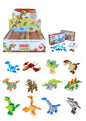 Dinosaur BLOCKS Kit Set For Building Assorted Dinosaurs Packs X5