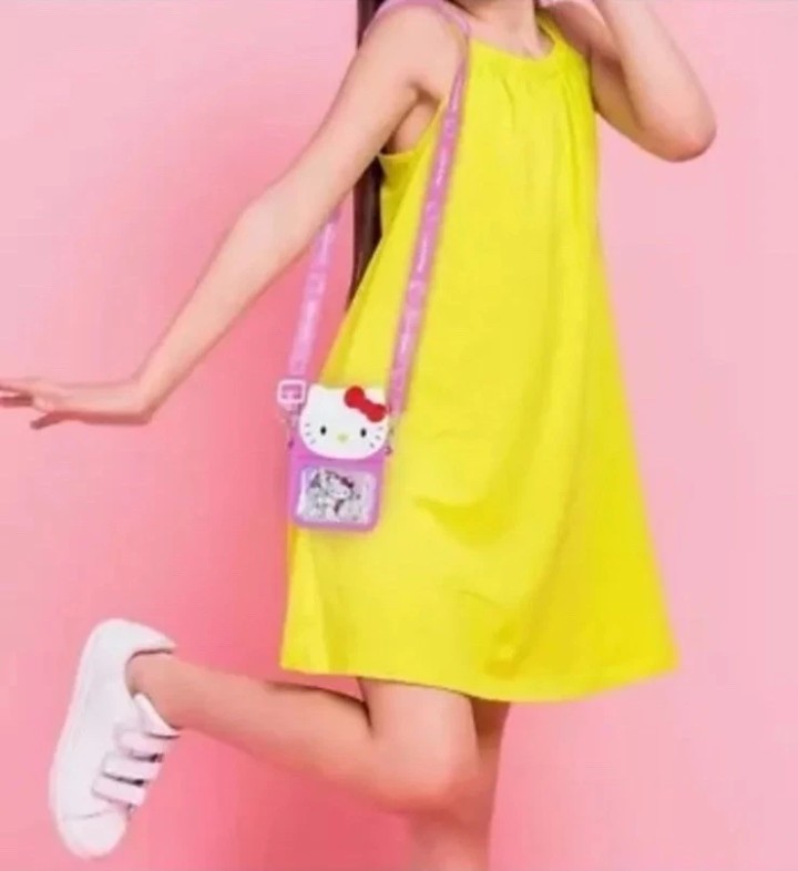 Hello Kitty Messenger Bag - Puzzle - Stickers 