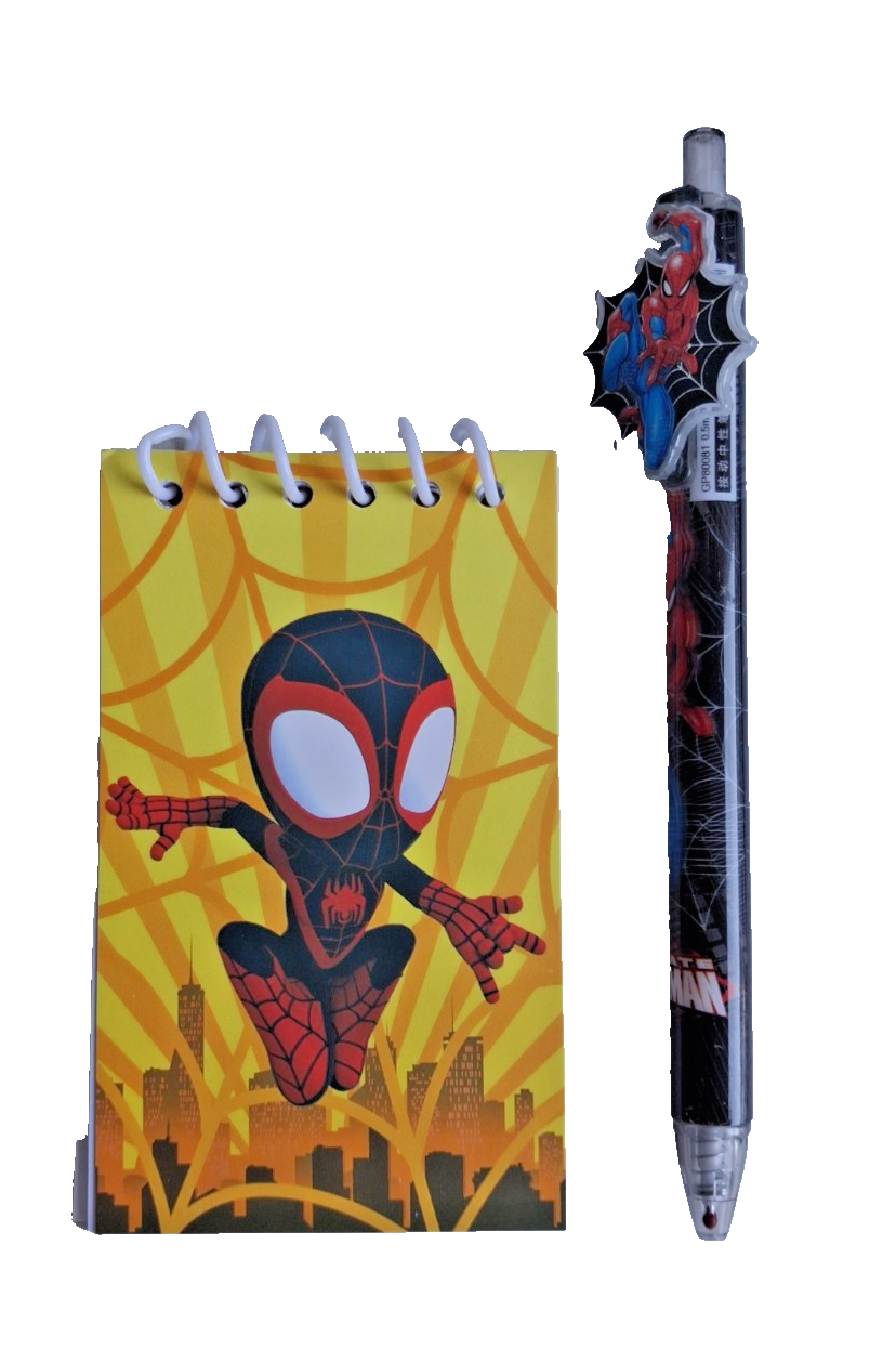 Marvel Spidey and His Amazing Friends / Avengers / Mini Notebook & Pen Sets