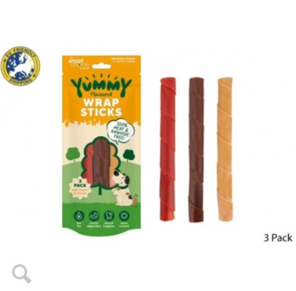 Flavored Knot Bone Meat & Rawhide Free Dog Treat Smart Choice Pack of5 Dog Snack