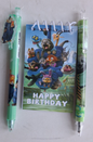 Zootopia 2 Mini "Happy Birthday" Notepad & Pen Stationery Sets –Choose Your Set!