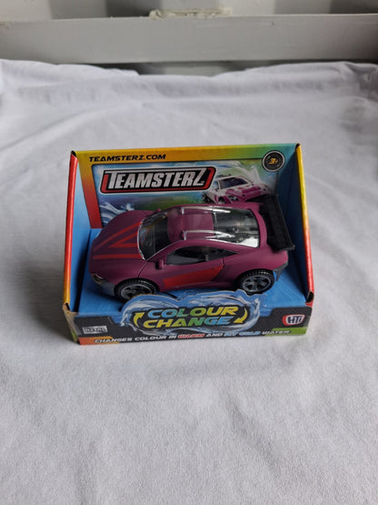 Teamsterz Colour Change Cars: 4" High Quality Metal Racing Cars - Display Ready
