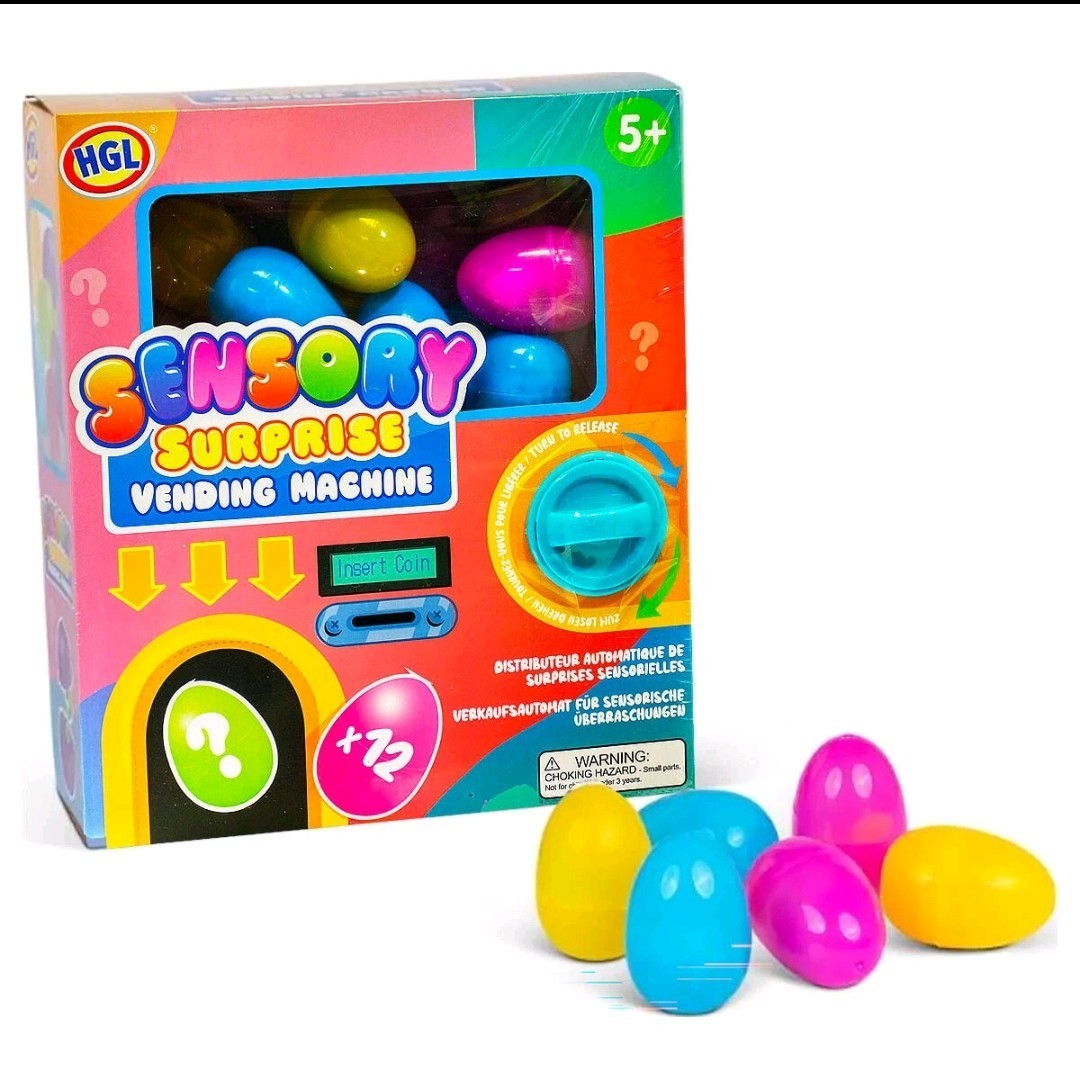 HGL Sensory Surprise Vending Machine - 12 Fidget Toys & Mochis