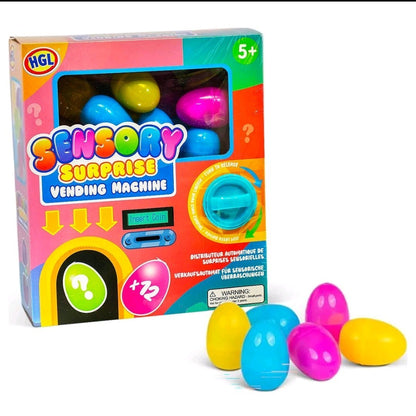 HGL Sensory Surprise Vending Machine - 12 Fidget Toys & Mochis