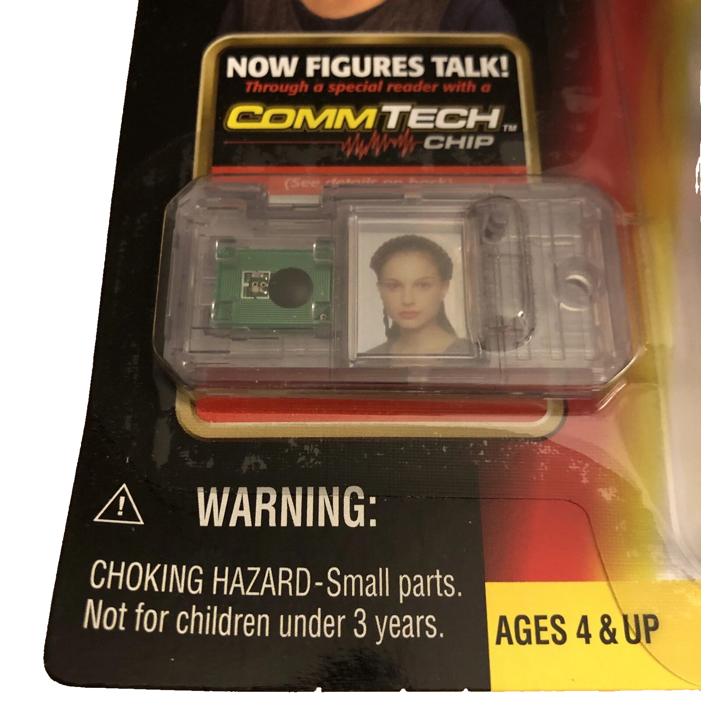 Star Wars Episode 1 - Padme Naberrie - Commtech Chip - Action Figure - MOC