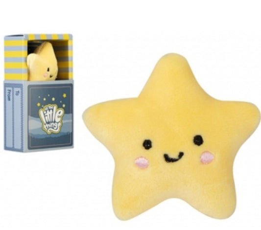 Little Things Mini Star Plush in Matchbox - Soft Toy Gift - Novelty Item