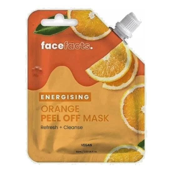 Face Facts Face Mask - Energising Orange  - Soothing Honey -Nourishing Avocado