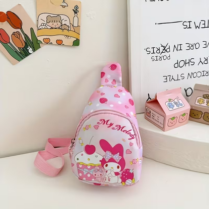 Kawaii Sanrio Character Mini Crossbody Backpacks Adjustable Strap
