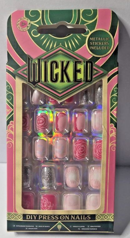Officially Licenced Press On Nails: Wicked, Stitch, Hello Kitty & Friends + More