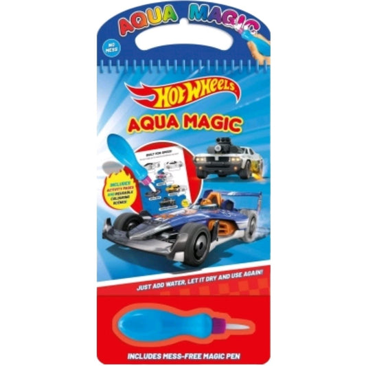 Hot Wheels Aqua Magic - Mess-Free Reusable Coloring Activity Book