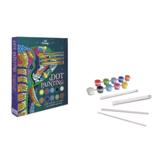 Art Academy Dot Painting Kit: Dip & Dot to Create Incredible Artwork 