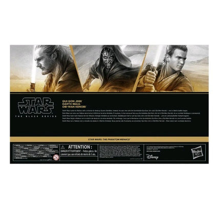 Star Wars Black Series 6" Action Figure Darth Maul, Obi Wan Kenobi, Qui Gon Gin