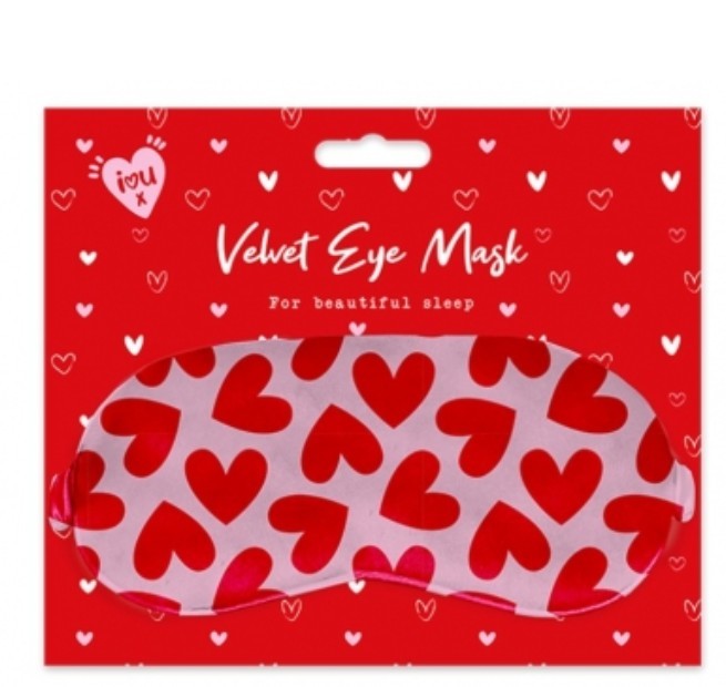 VALENTINE'S VELVET EYE MASK