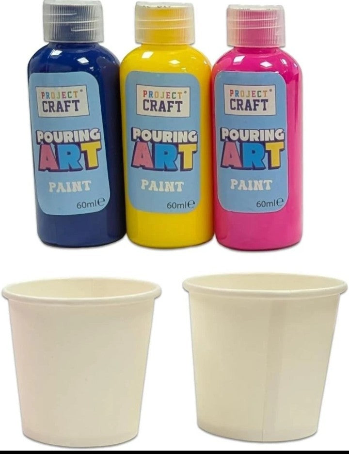 Paint Your Own Marble Balloon Dog Creative Pouring 