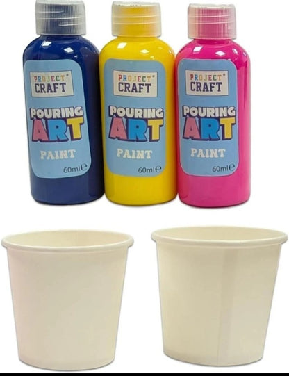Paint Your Own Marble Balloon Dog Creative Pouring 