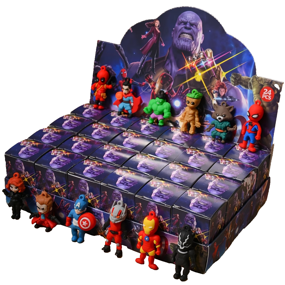 X1 Marvel Avengers Surprise Mystery Box – Collectible Mini Action Figures