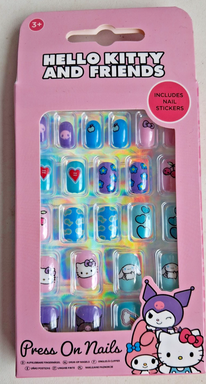 Officially Licenced Press On Nails: Wicked, Stitch, Hello Kitty & Friends + More