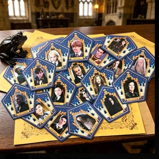 22pcs Harry Potter Stickers Set HP Wizard Character Card Stickers Only!