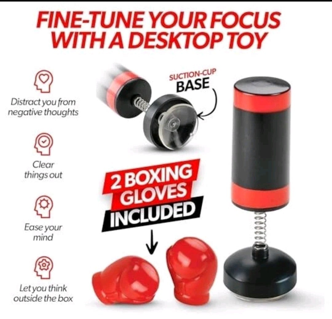 Finger Boxing Game - Mini Boxing Bag with Finger Gloves