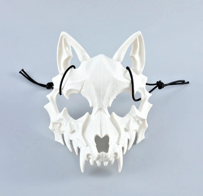 Fantasy Creature Bone Skull Cosplay Half-Masks - Multi-Variation Set