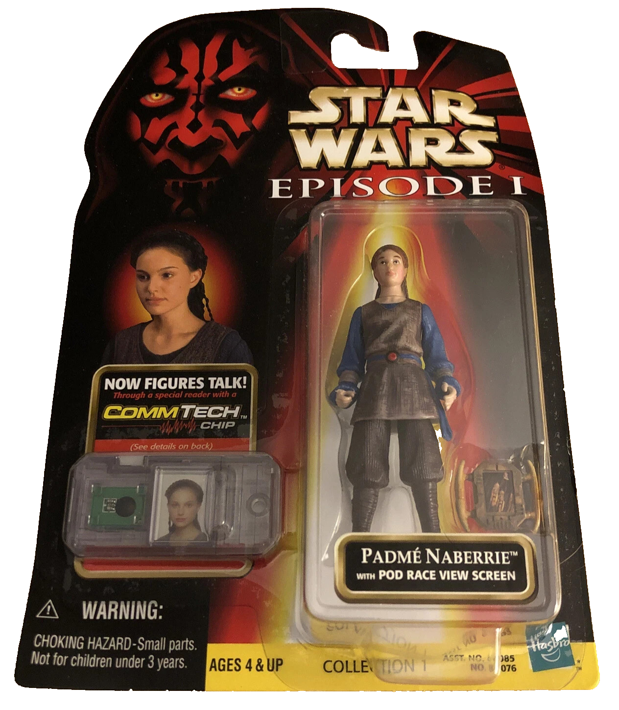Star Wars Episode 1 - Padme Naberrie - Commtech Chip - Action Figure - MOC