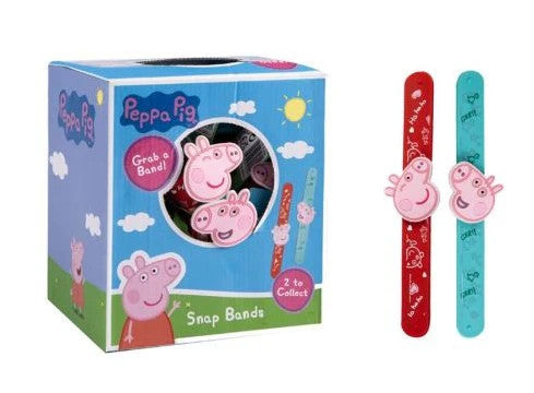 Peppa Pig Silicone Snap Band (Assorted Designs)
