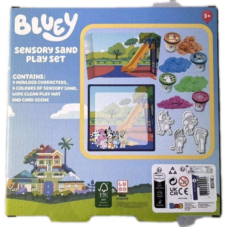 BLUEY SENSORY SAND PLAY SET - Sensory Activity - Messy Play