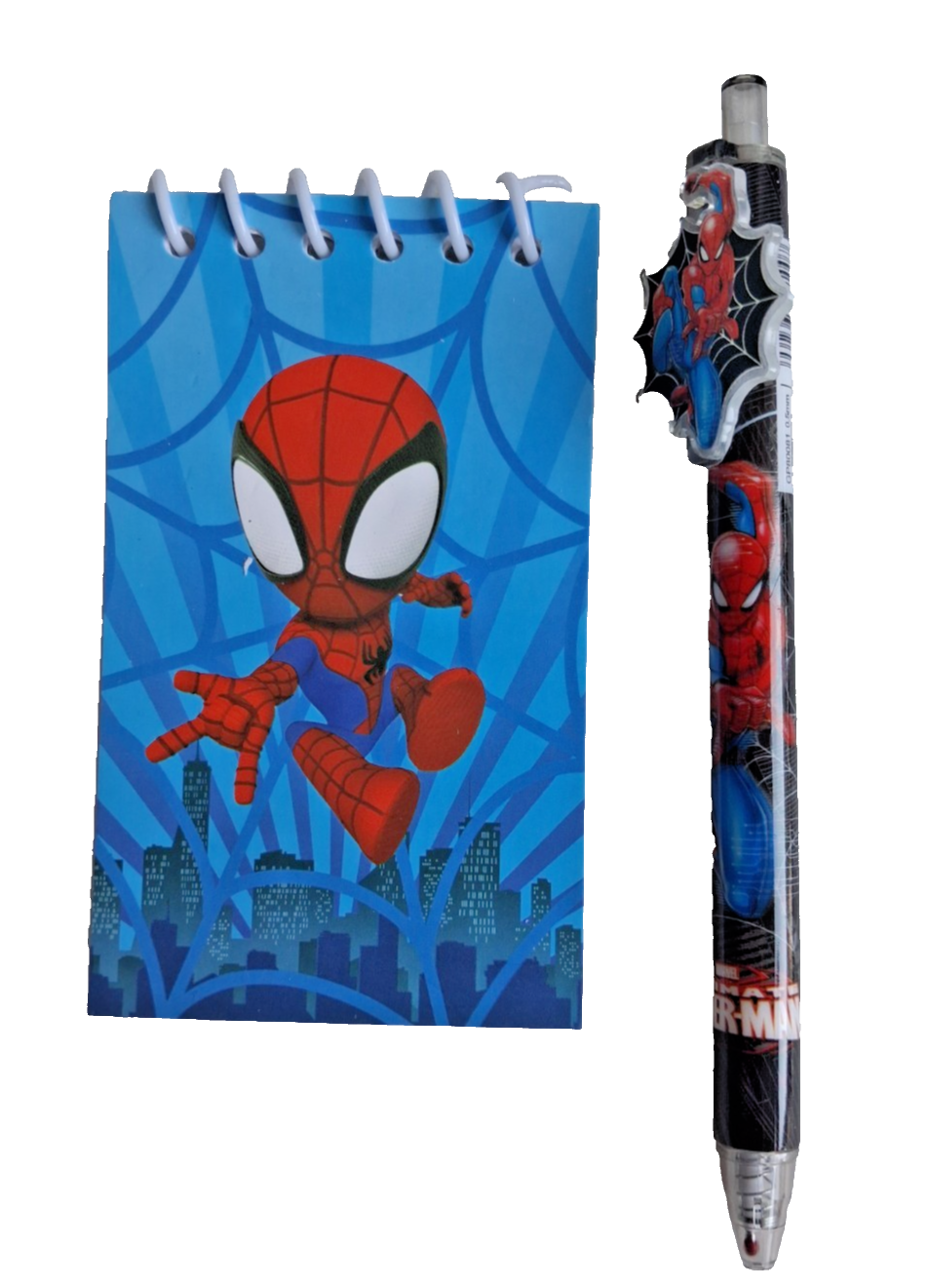 Marvel Spidey and His Amazing Friends / Avengers / Mini Notebook & Pen Sets