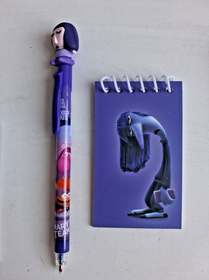 Disney Pixar Inside Out 2 Mini Notebook & Pen Sets • Choose Your Mood!