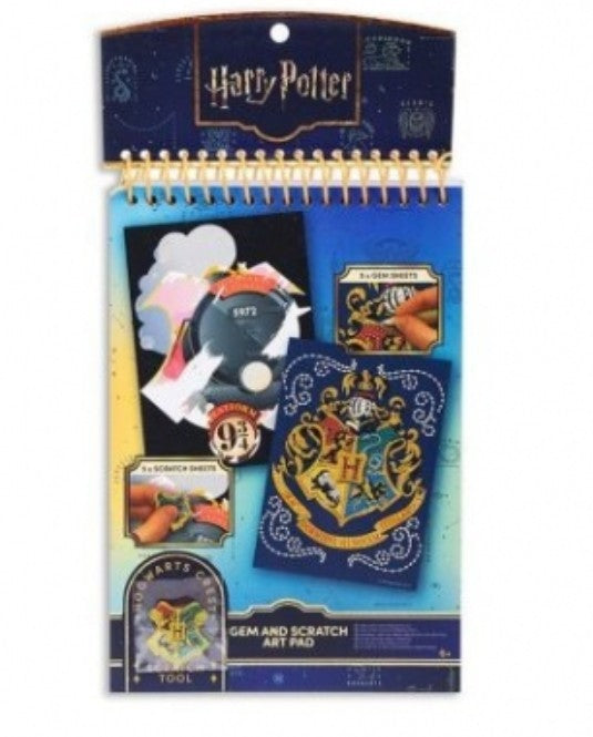  Harry Potter Gem And Scratch Pad - Craft Activity 