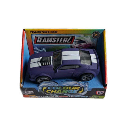 Teamsterz Colour Change Cars: 4" High Quality Metal Racing Cars - Display Ready