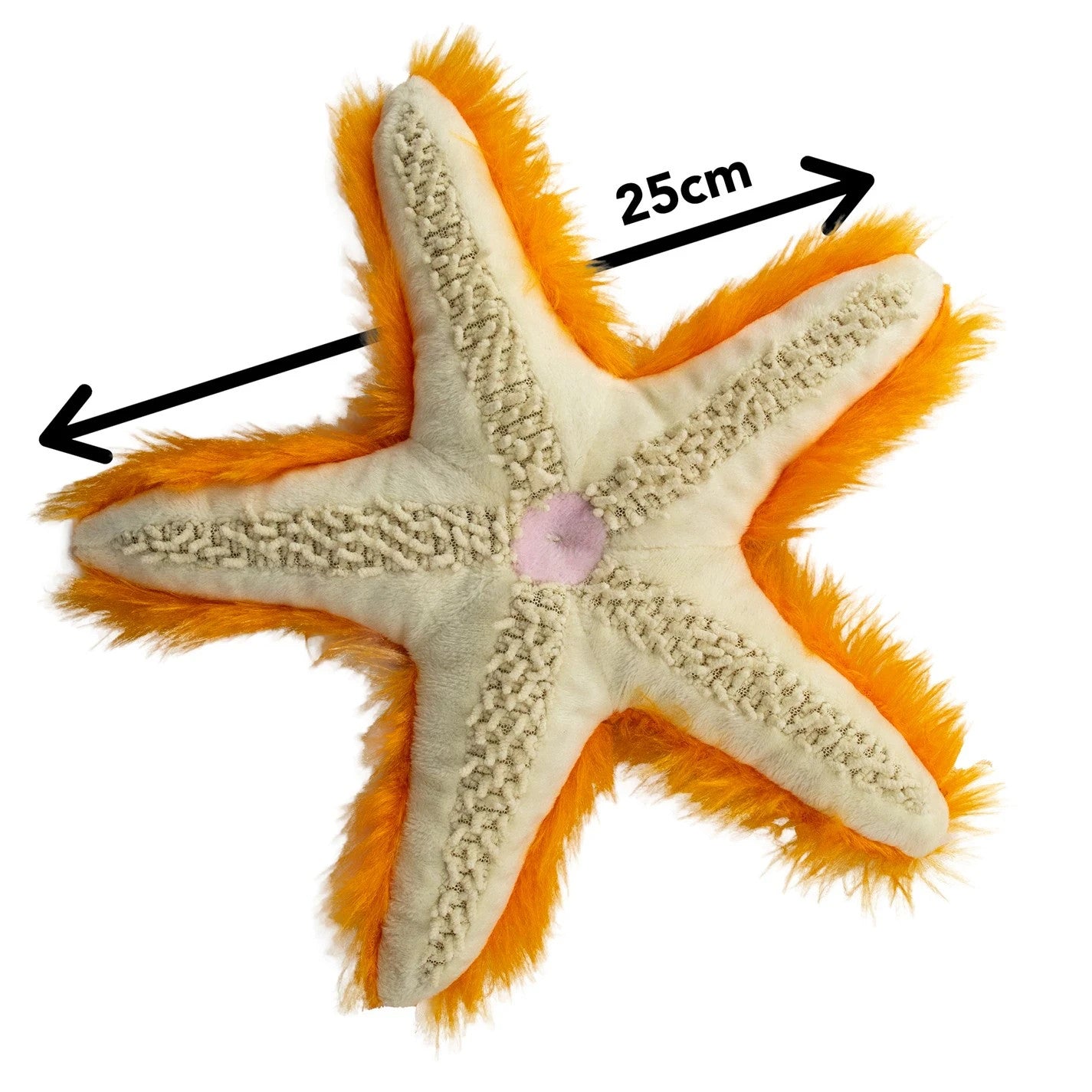NEW Zappi Co. Soft Plush Stuffed Toy - Sea Creature STARFISH Eco Animal 25cm