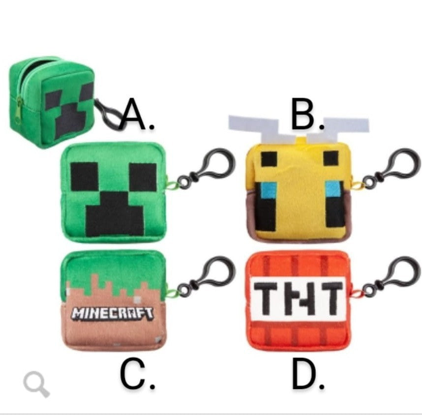  Minecraft Coin Purse Bag Clip 