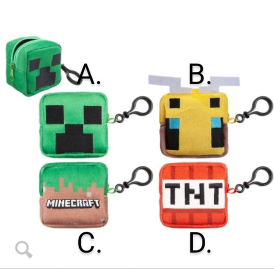  Minecraft Coin Purse Bag Clip 
