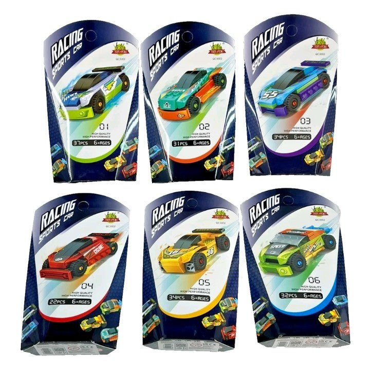 Racing Sports Cars ,Building Block Kits, Compatible 
