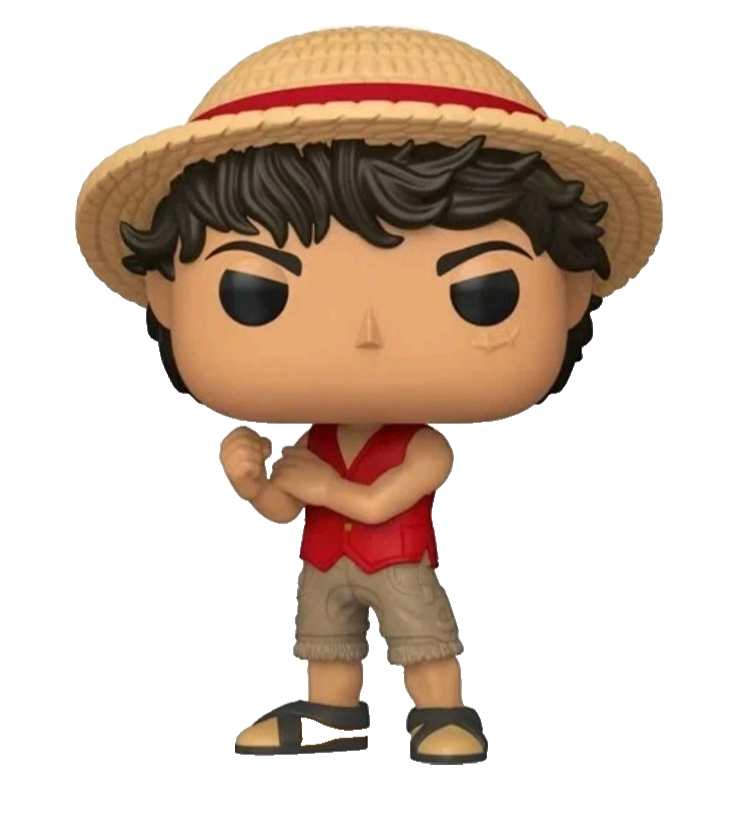Netflix One Piece Monkey D. Luffy #1878 & Nami #1880 Funko Pop! Set of 2